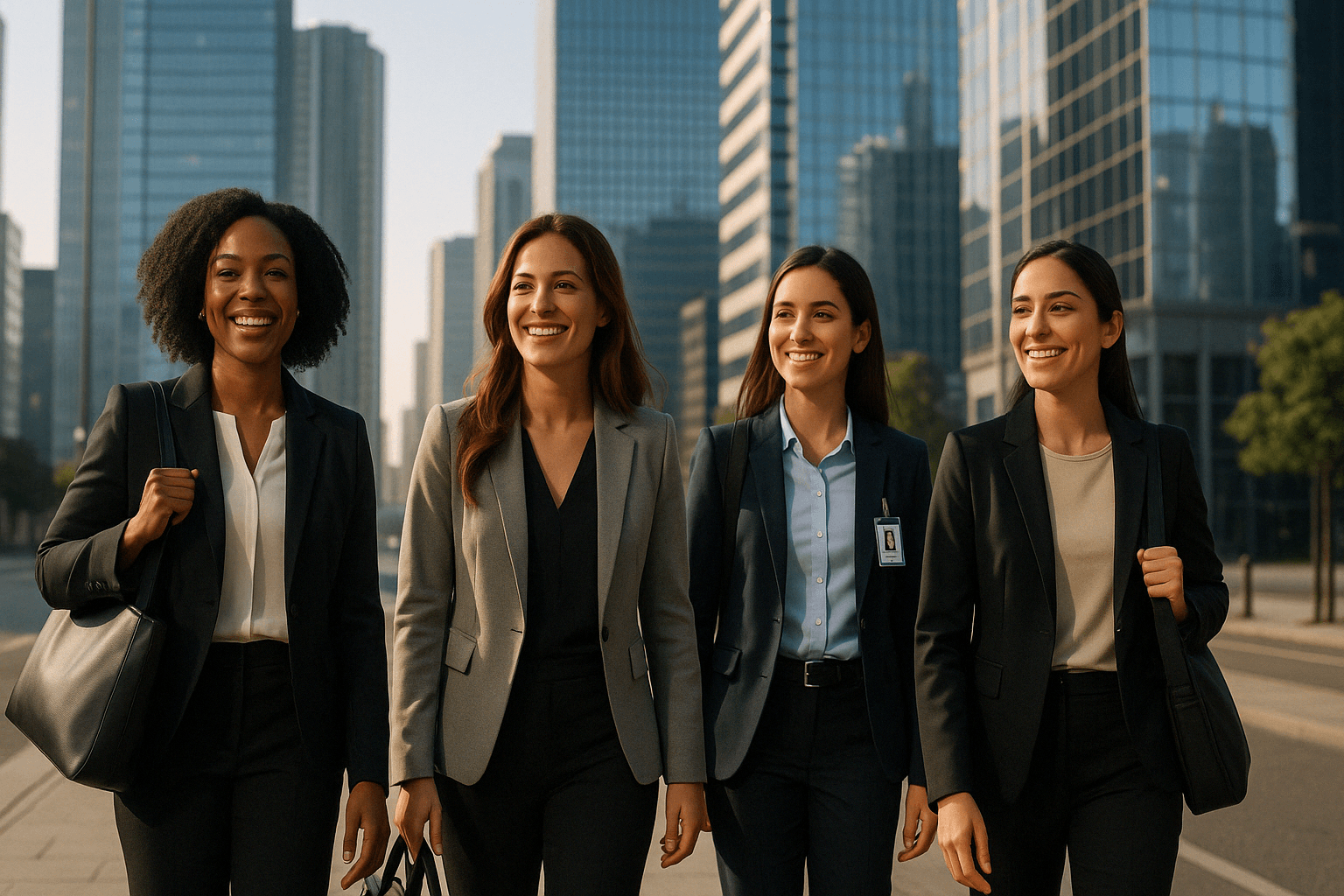 Golden Hour City Stroll